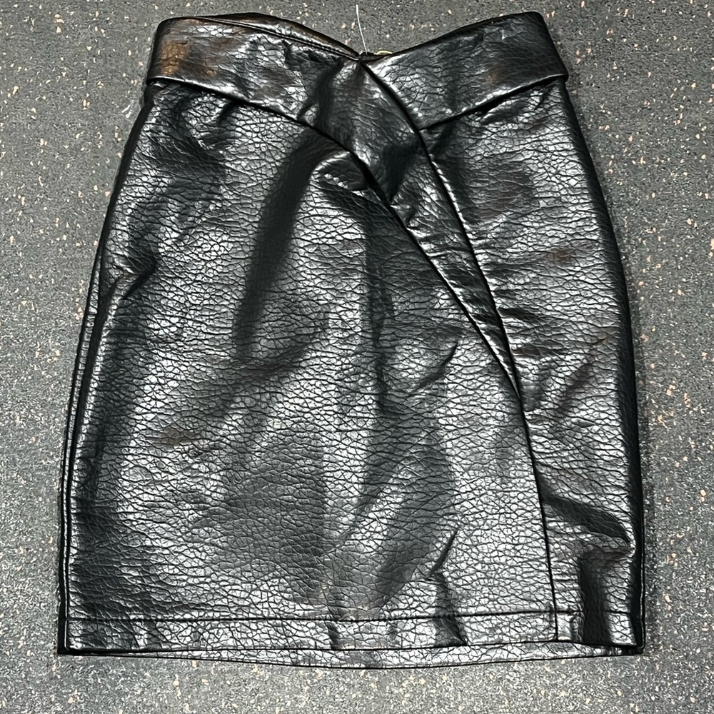 Asos Leather Skirt Women Size 0